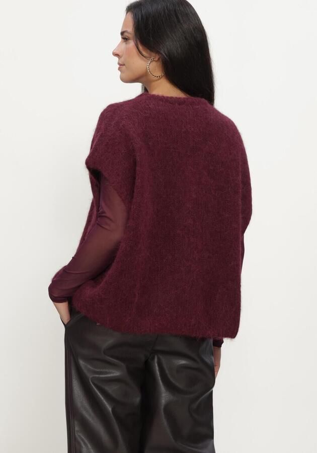 GRACE & MILA Dames Truien & Vesten Cardigan Bordeaux - Foto 3