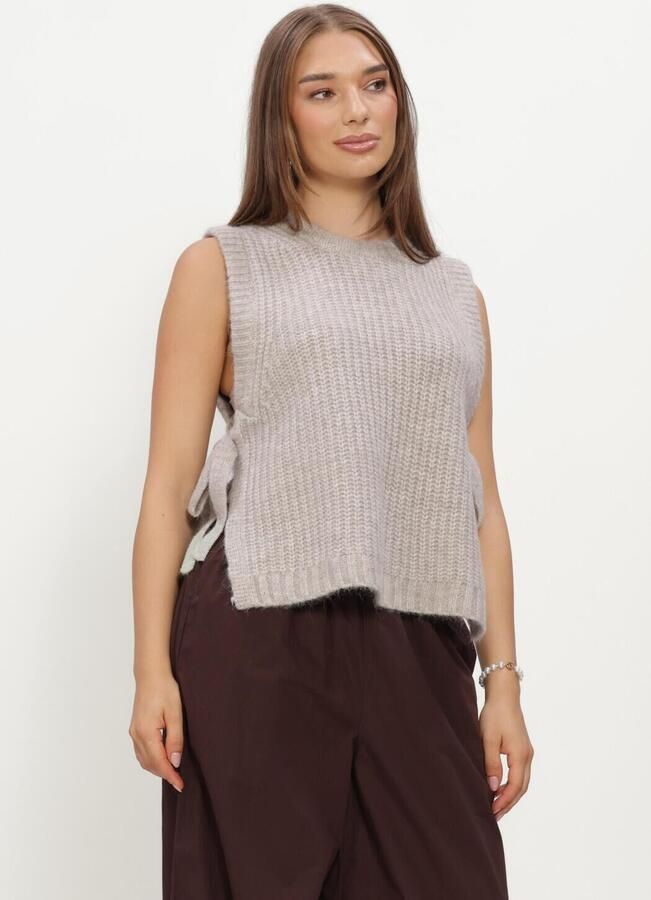 GRACE & MILA Dames Truien & Vesten Pullover Beige