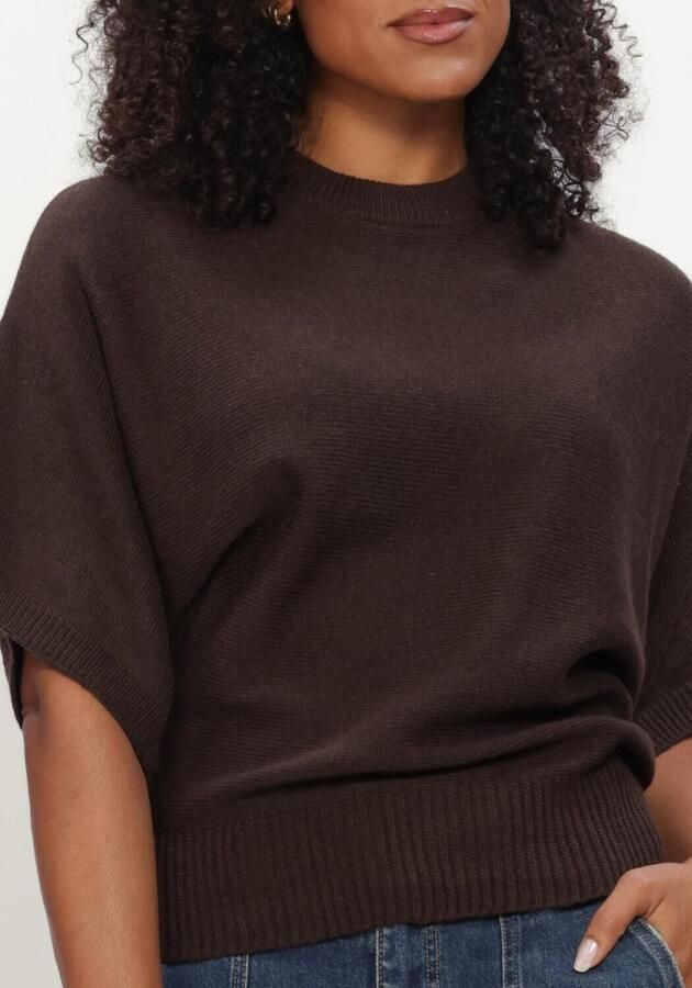 GRACE & MILA Dames Truien & Vesten Pullover Bruin - Foto 4