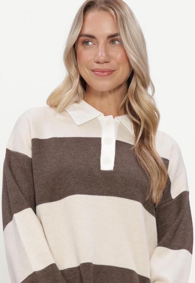 GRACE & MILA Dames Truien & Vesten Pullover Ecru - Foto 4