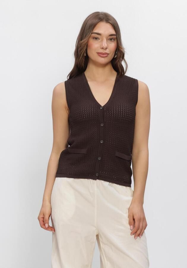 GRACE & MILA Dames Truien & Vesten Ss2627005 Bruin