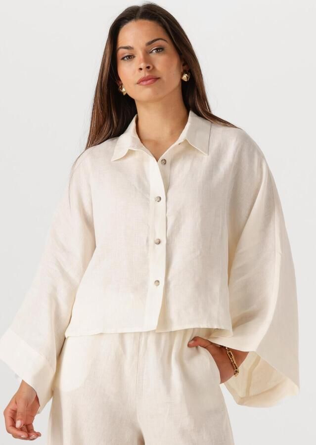 GREEK ARCHAIC KORI Dames Blouses 150151 Wit