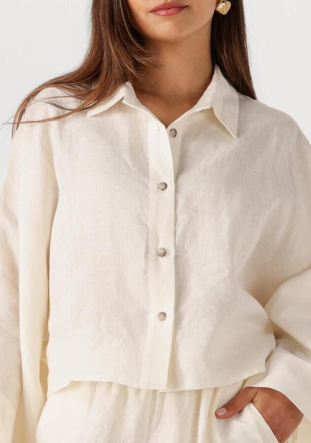 GREEK ARCHAIC KORI Dames Blouses 150151 Wit - Foto 3