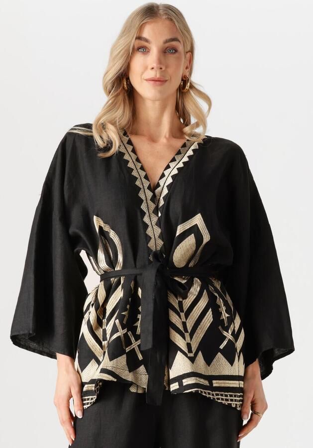 GREEK ARCHAIC KORI Dames Blouses 260184 Zwart