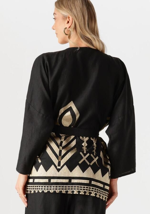 GREEK ARCHAIC KORI Dames Blouses 260184 Zwart - Foto 3