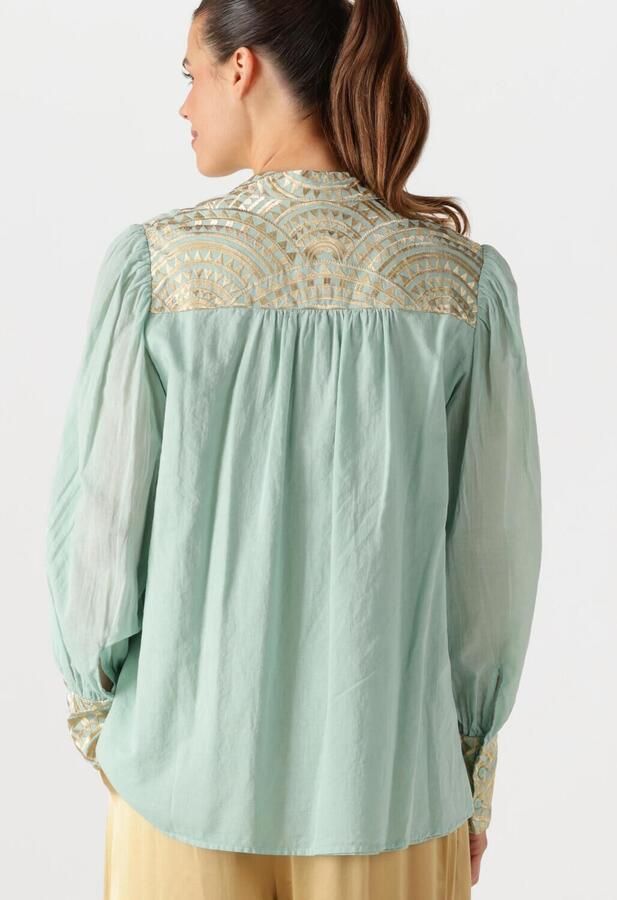 GREEK ARCHAIC KORI Dames Blouses 340452 Mint - Foto 4