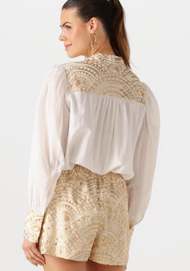 GREEK ARCHAIC KORI Dames Blouses 340452 Wit - Foto 2