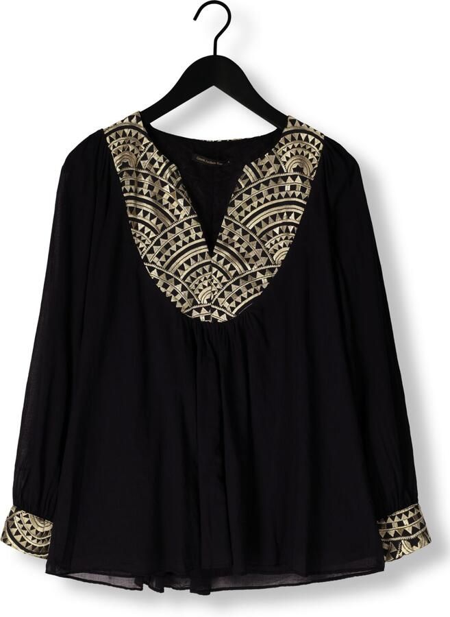 GREEK ARCHAIC KORI Dames Blouses 340552 Zwart - Foto 2