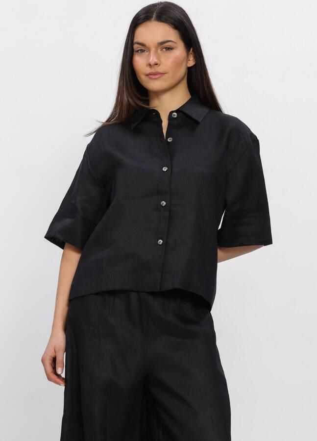 GREEK ARCHAIC KORI Dames Blouses S26k-1005032 Zwart