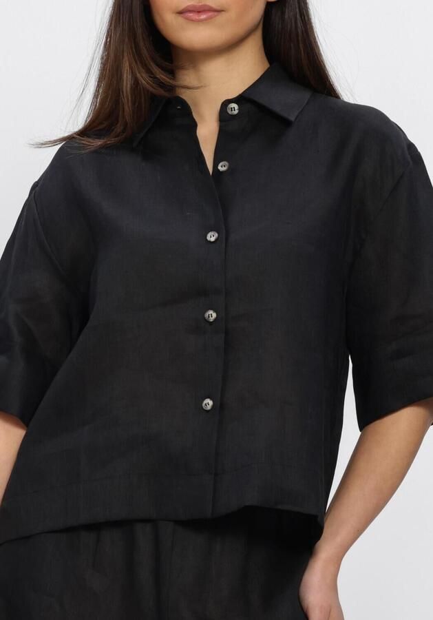 GREEK ARCHAIC KORI Dames Blouses S26k-1005032 Zwart - Foto 4