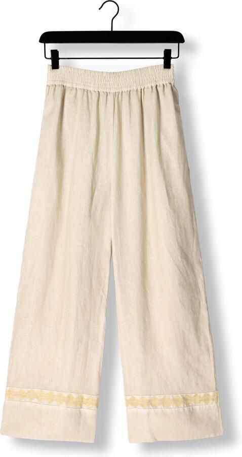 GREEK ARCHAIC KORI Dames Broeken 210624 Beige - Foto 4
