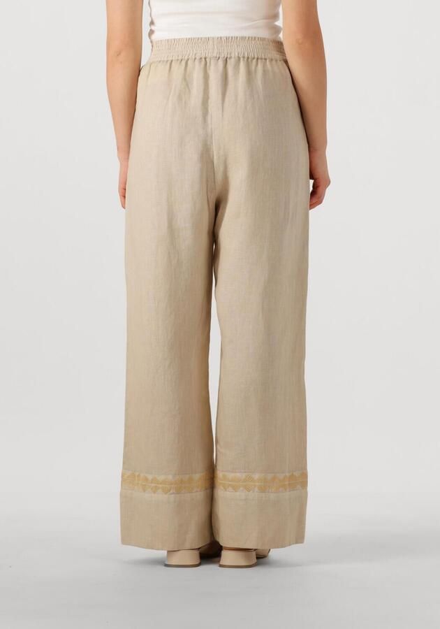 GREEK ARCHAIC KORI Dames Broeken 210624 Beige - Foto 2