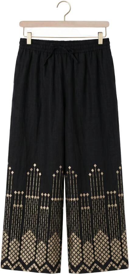 GREEK ARCHAIC KORI Dames Broeken S26k-4081083 Zwart - Foto 4