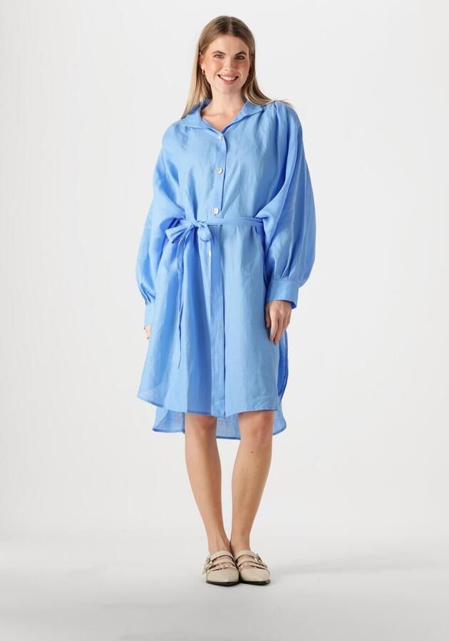 GREEK ARCHAIC KORI Dames Jurken 130463 Blauw - Foto 4