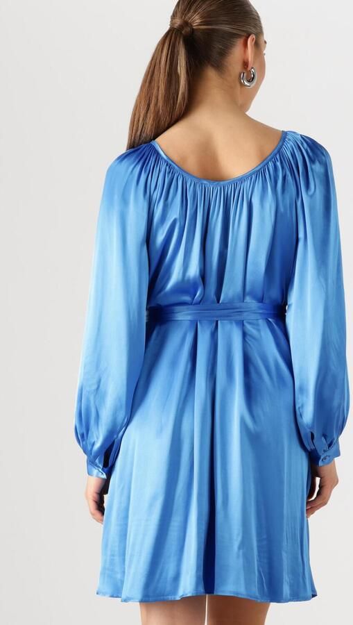 GREEK ARCHAIC KORI Dames Jurken 130802 Blauw - Foto 2