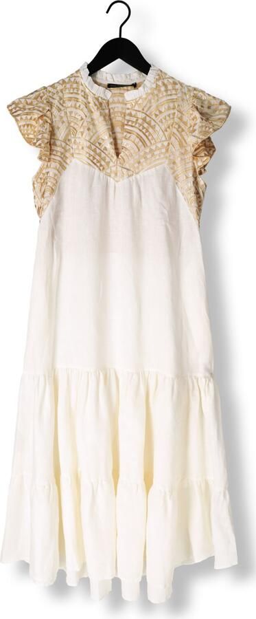 GREEK ARCHAIC KORI Dames Jurken 231097 Gebroken Wit - Foto 3