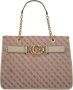 Guess Groene Polyester Handtas met Schouderhengsels en Binnenzak Green Dames - Thumbnail 1