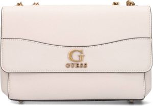 Guess Witte Schoudertas Nell Convertible Xbody Flap