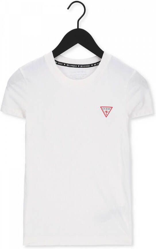 Guess T-shirt Korte Mouw SS CN MINI TRIANGLE TEE