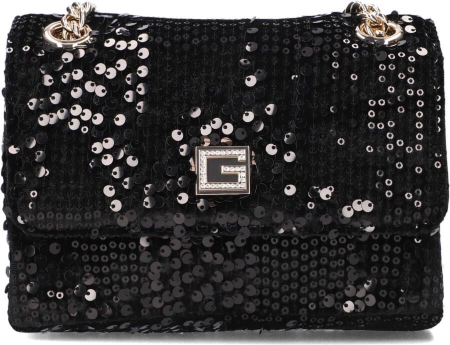 Guess Zwarte Schoudertas Ever Mini Cnvrtble Xbody Flap