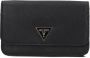 Guess Zwarte Noelle Mini Xbody Flap Organizer Schoudertas Black Dames - Thumbnail 1