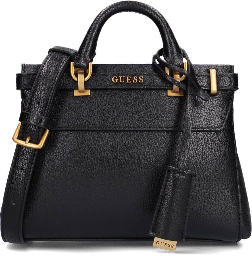 Guess Zwarte Schoudertas Sestri Mini Satchel