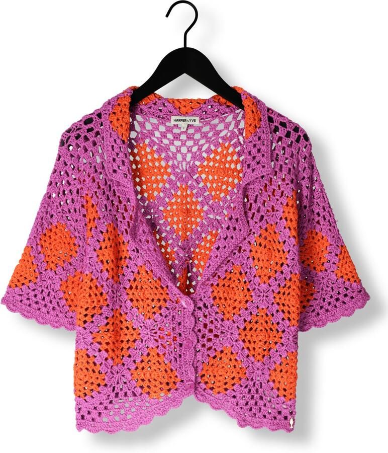 HARPER & YVE Dames Blouses Bente-ss Oranje