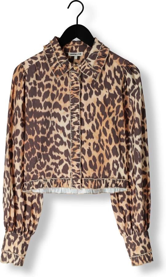 HARPER & YVE Dames Blouses Ellie-ls Bruin - Foto 3