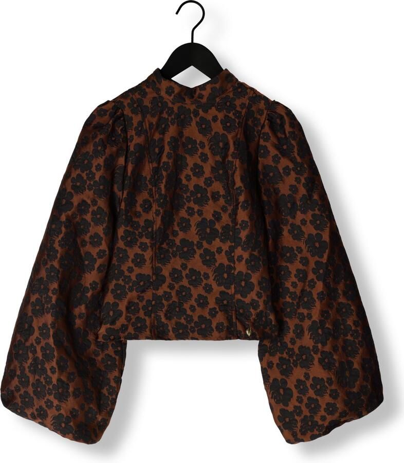 HARPER & YVE Dames Blouses Floor-ls Bruin