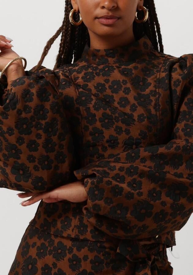 HARPER & YVE Dames Blouses Floor-ls Bruin - Foto 3