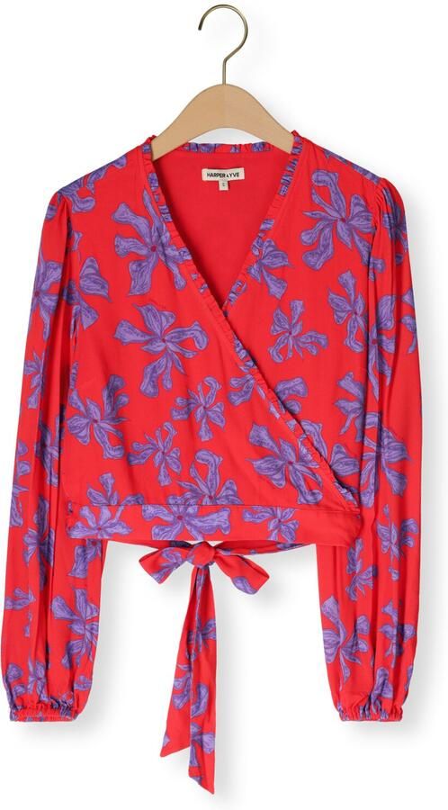 HARPER & YVE Dames Blouses Flora-ls Rood - Foto 4