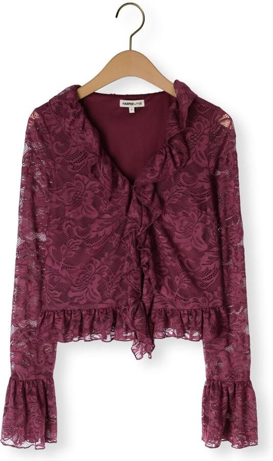 HARPER & YVE Dames Blouses Jaden-ls Bordeaux - Foto 4