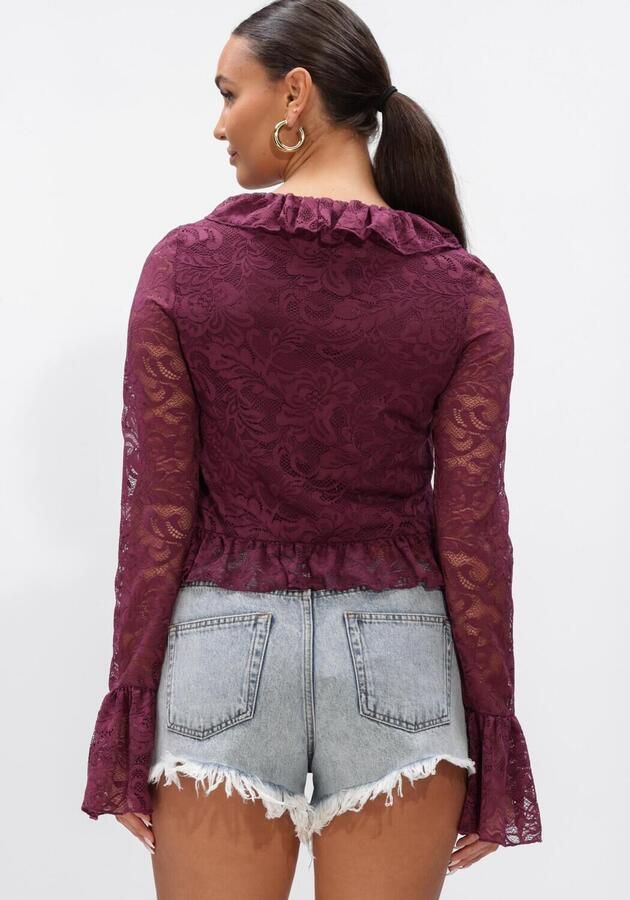 HARPER & YVE Dames Blouses Jaden-ls Bordeaux - Foto 2