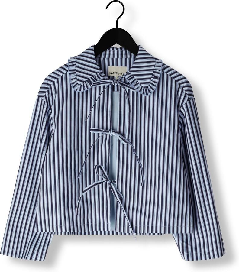 HARPER & YVE Dames Blouses James-ls Blauw