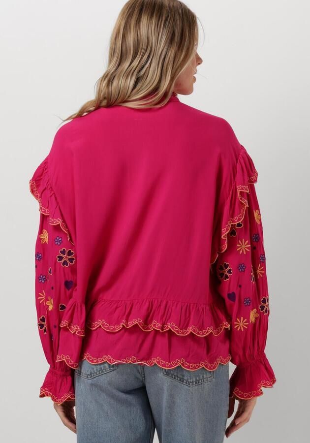 Harper & Yve Rode Joan-Ls Blouse Red Dames - Foto 2