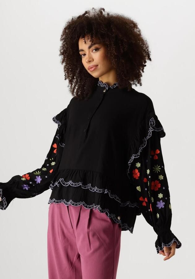 Harper & Yve Elegante Joan-Ls Zwarte Blouse Black Dames - Foto 4