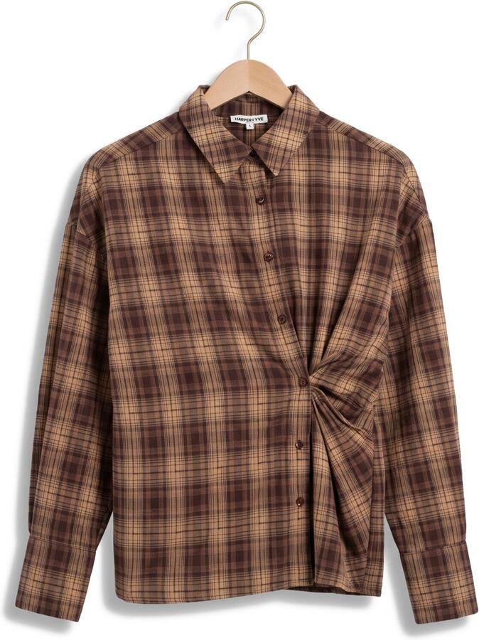 HARPER & YVE Dames Blouses Kim-ls Bruin - Foto 2
