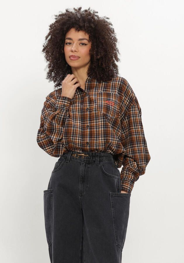 HARPER & YVE Dames Blouses Melina-ls Bruin