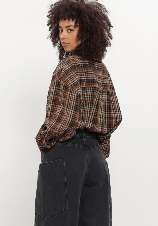 HARPER & YVE Dames Blouses Melina-ls Bruin - Foto 2