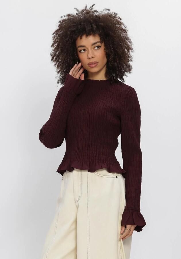 HARPER & YVE Dames Blouses Veerle-ls Bordeaux
