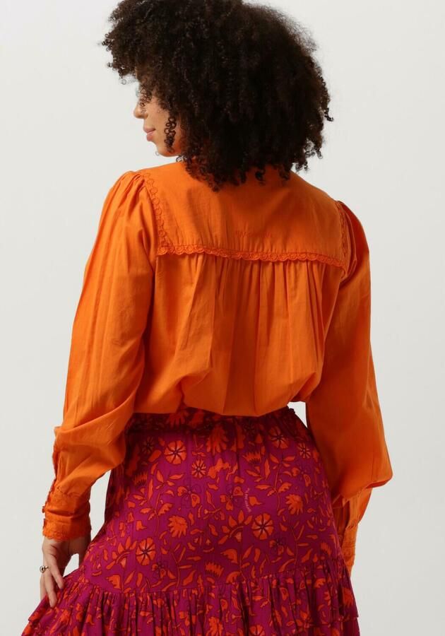 Harper & Yve Yasmin Lange Mouw Blouse Orange Dames - Foto 2