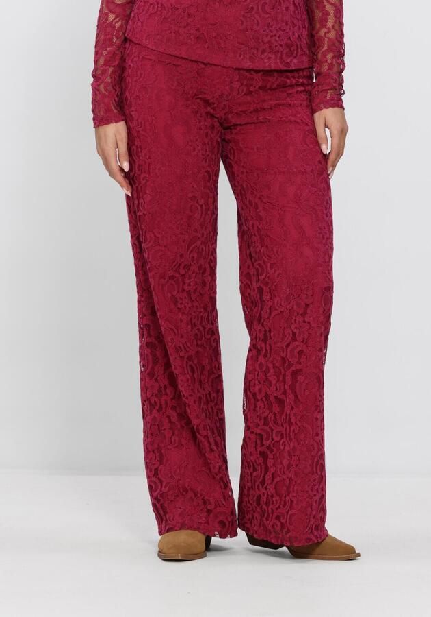 HARPER & YVE Dames Broeken Lola-pa Bordeaux