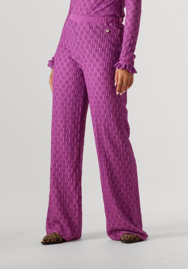 Harper & Yve Paarse Lora-Pa Broek Set Purple Dames - Foto 4