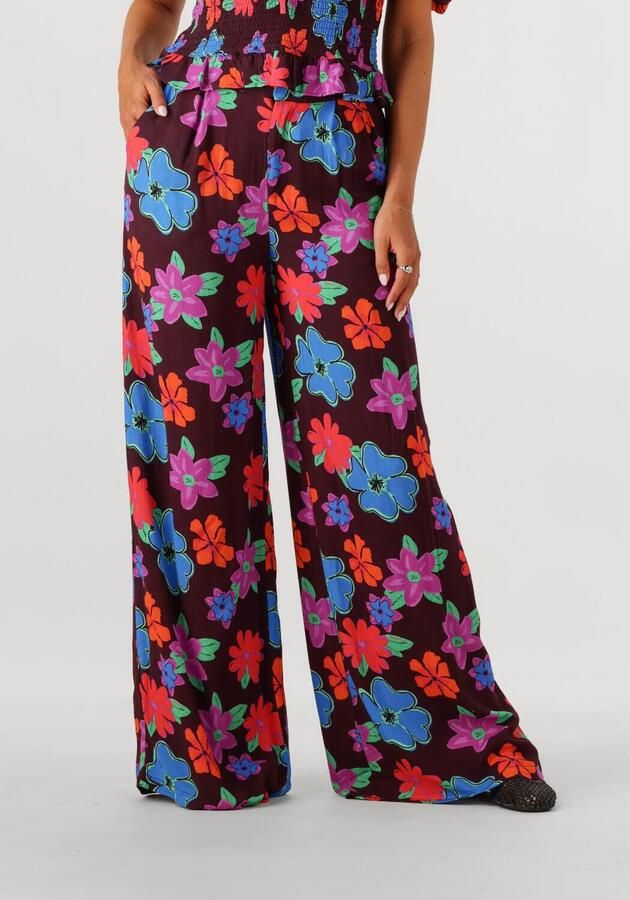 HARPER & YVE wide leg high waist broek multi - Foto 4