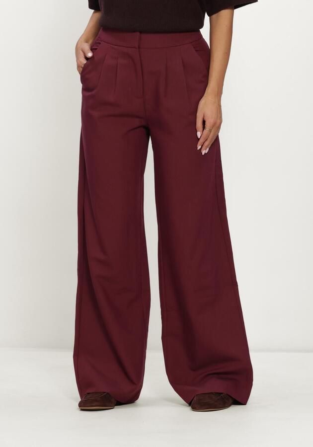 HARPER & YVE Dames Broeken Sadie-pa Bordeaux