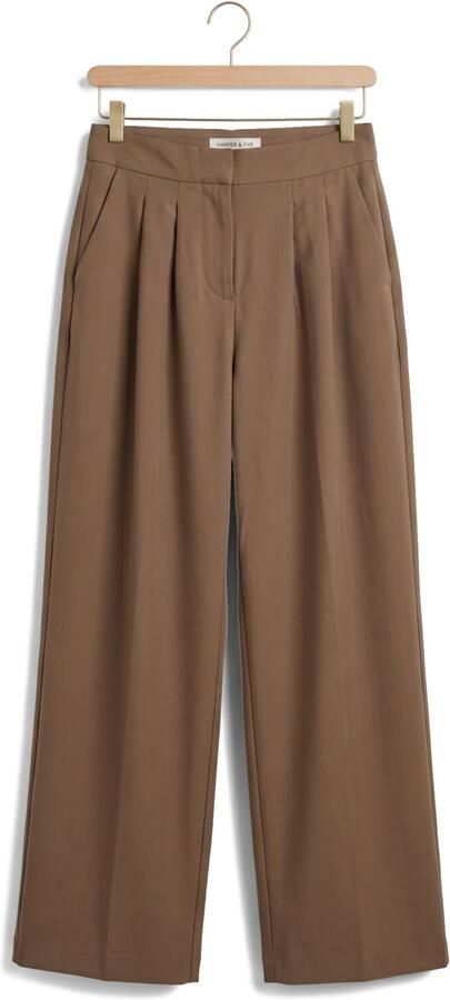 HARPER & YVE high waist wide leg broek kaki - Foto 4