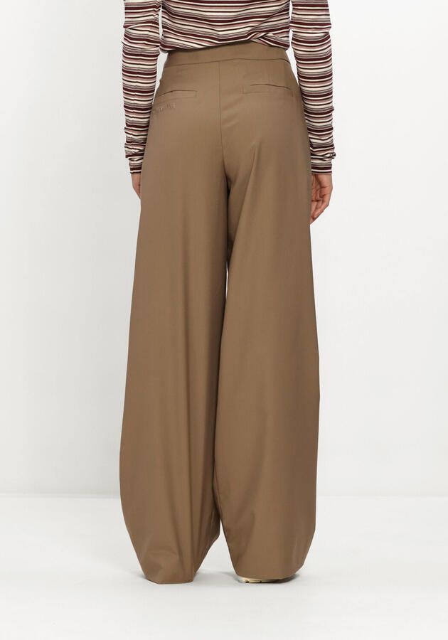 HARPER & YVE high waist wide leg broek kaki - Foto 2