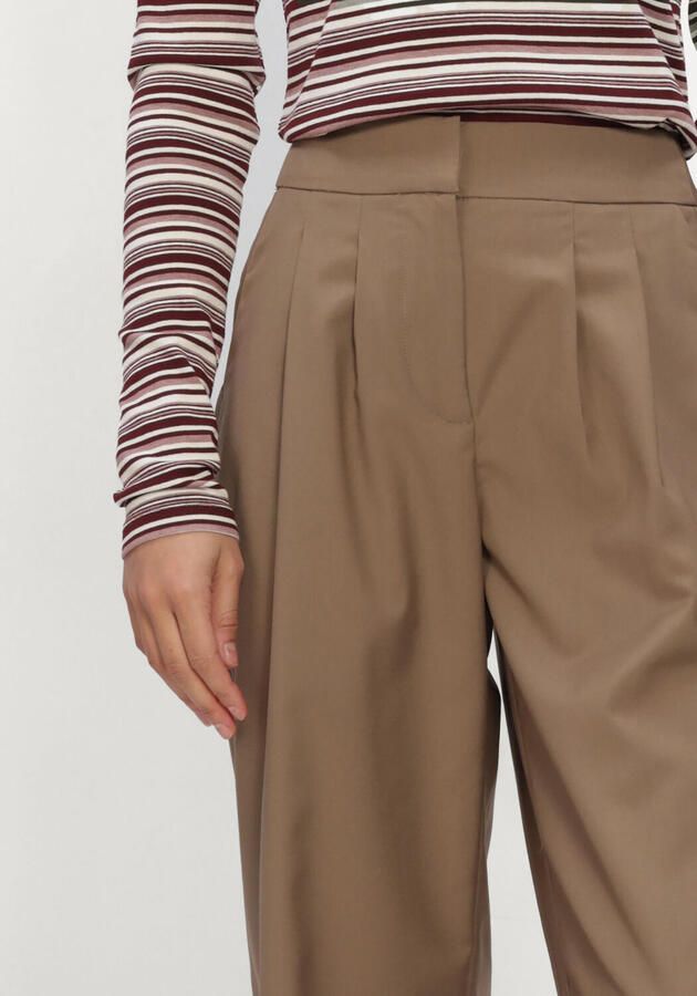 HARPER & YVE high waist wide leg broek kaki - Foto 3