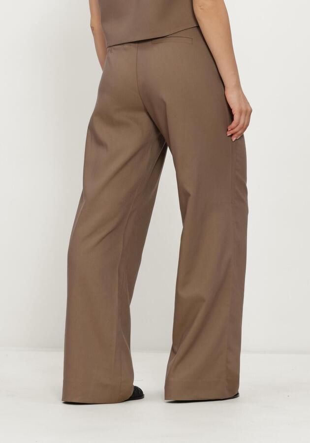 HARPER & YVE high waist wide leg broek kaki - Foto 2