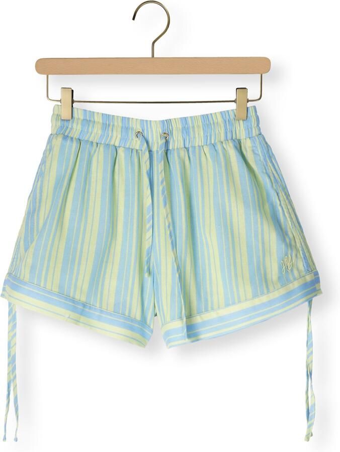 HARPER & YVE high waist gestreepte casual short blauw - Foto 2